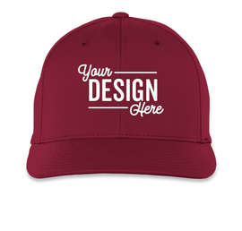 Pacific Headwear Perforated Flexfit Performance Hat - Color: Maroon
