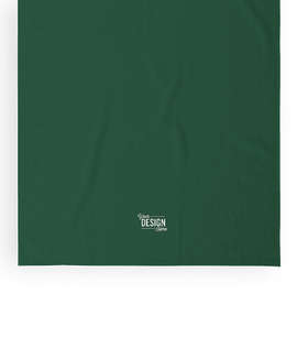 Midweight Embroidered Beach Towel - Color: Hunter Green