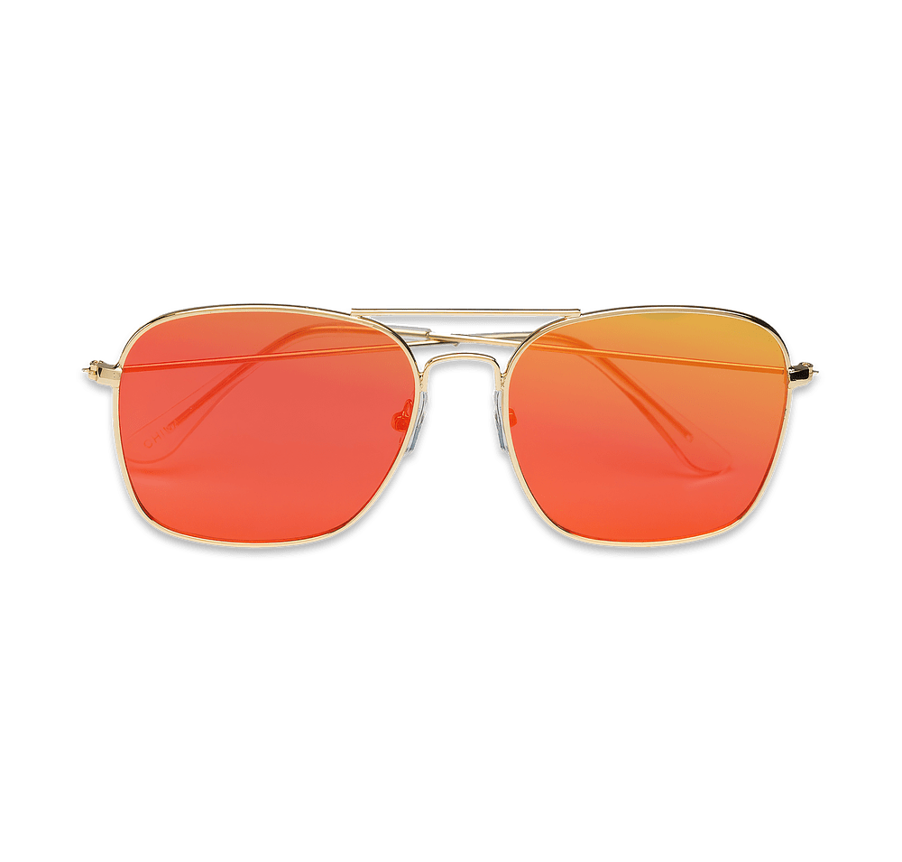 Aviator UV400 Mirrored Sunglasses-default