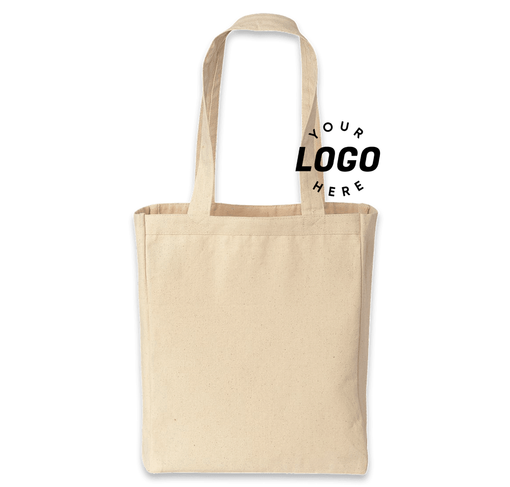 Design Custom Printed Medium Gusseted Midweight 100% Cotton