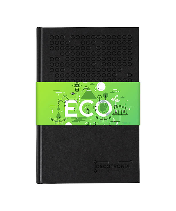 JournalBooks ® Debossed Americana Eco Hard Cover Notebook