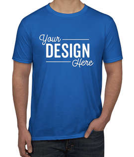 Canada - Gildan Softstyle Jersey T-shirt - Color: Royal