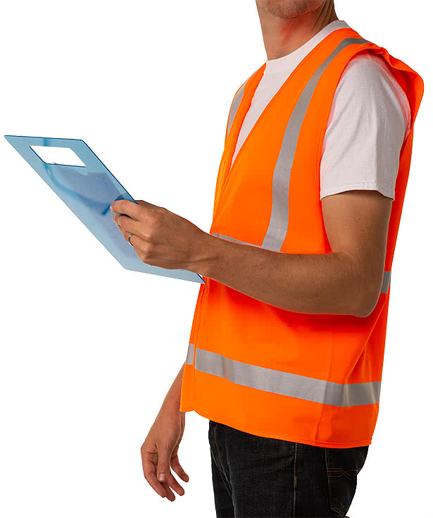 Bayside USA-Made Class 2 Safety Vest