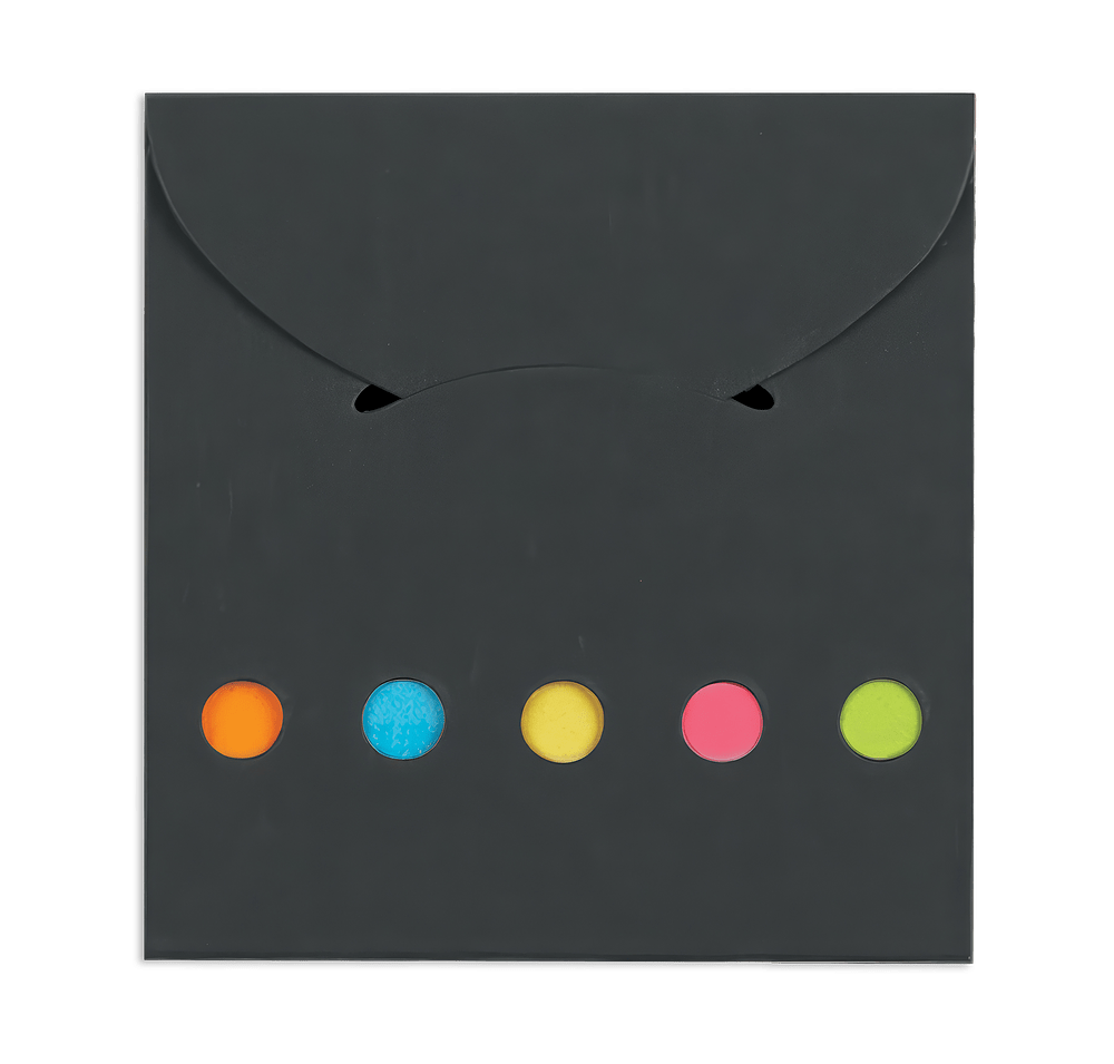 Pocket Case with Sticky Notes and Flags-default