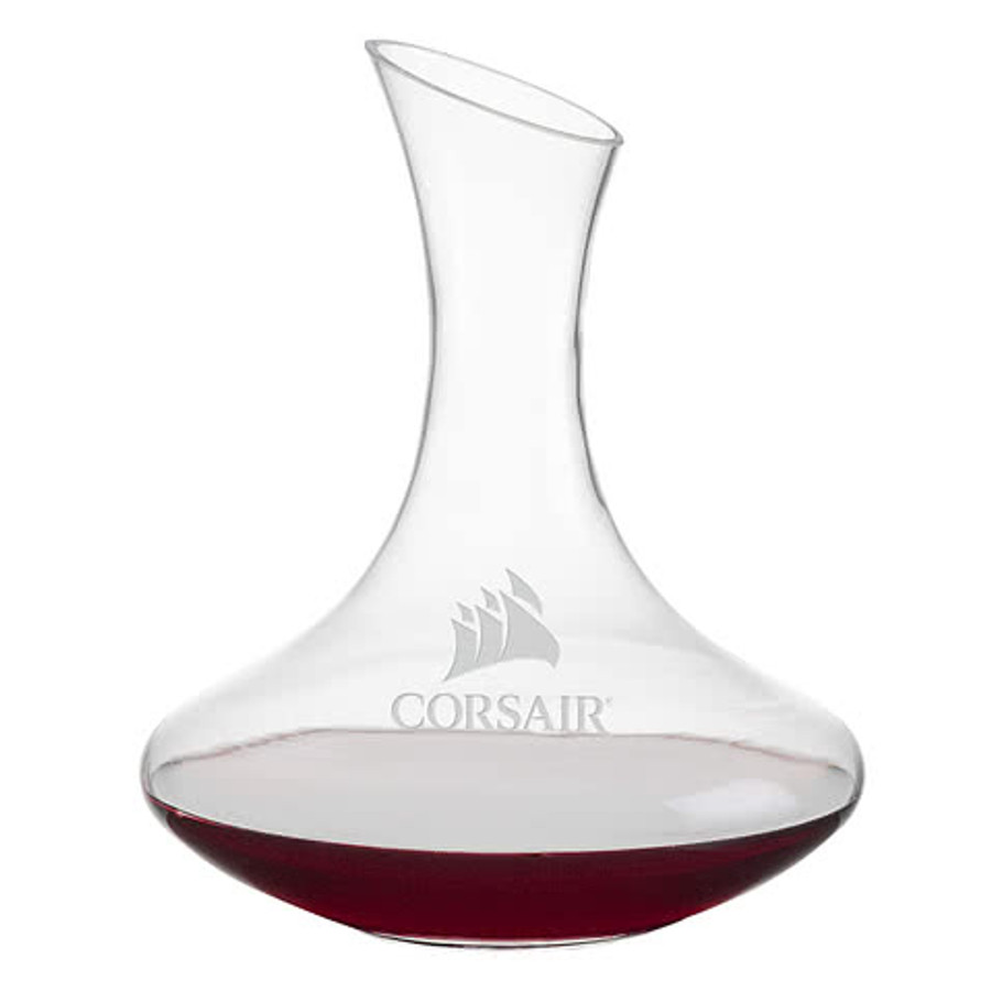 Laser Engraved 60 oz. Hampton Carafe in Clear