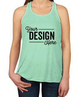 Canada - Bella + Canvas Women's Flowy Racerback Tank - Color: Mint