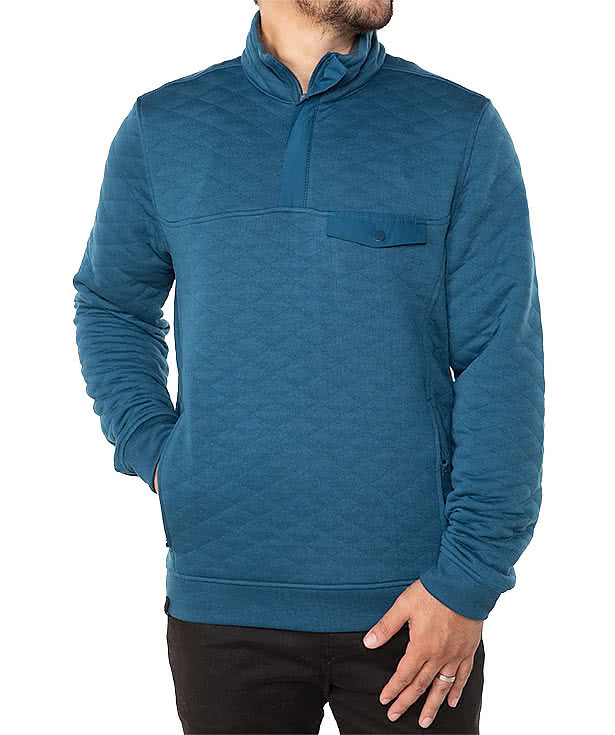 Stormtech Montebello Quilted Thermal Quarter Zip Sweatshirt