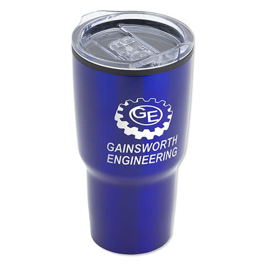 Full Color 30 oz. Odyssey Stainless Steel Travel Tumbler