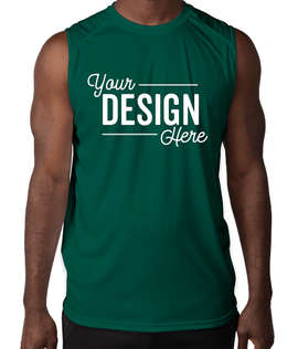 Badger B-Dry Sleeveless Performance Shirt - Color: Forest