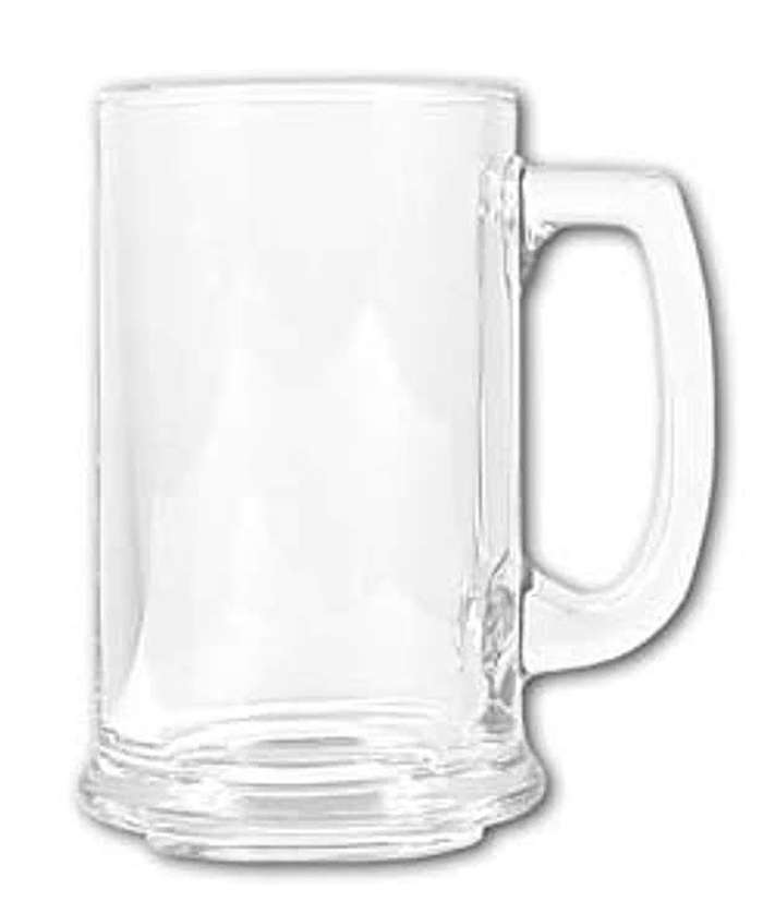 15 oz. Glass Tankard