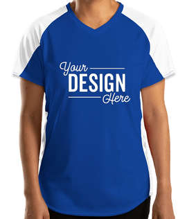 Augusta Women's Cutter Jersey - Color: Royal / White