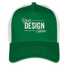 New Era 9FORTY Snapback Trucker Hat - Color: Kelly / White