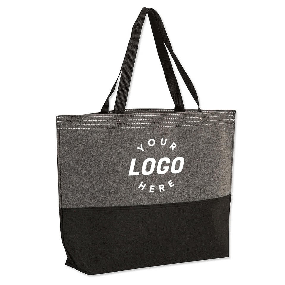 Port Authority Large Felt Tote Bag