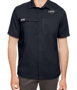 Under Armour Motivate Coach Woven Short Sleeve Shirt