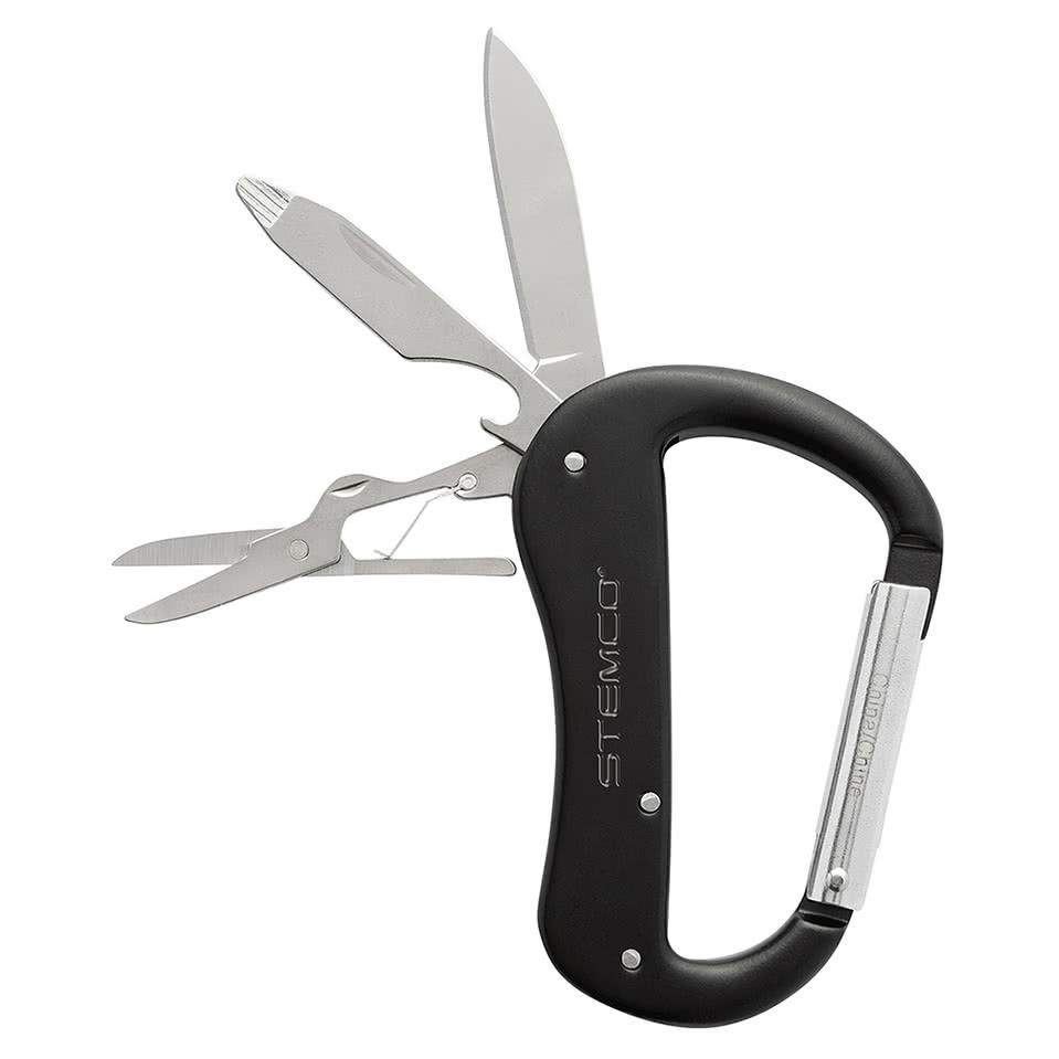 Laser Engraved Carabiner 4-in-1 Multi-Tool