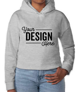 District Women's V.I.T. Drop Shoulder Pullover Hoodie - Color: Light Heather Grey