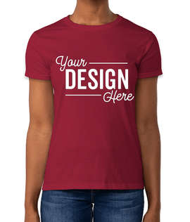 Gildan Ultra Cotton Women's T-shirt - Color: Cardinal Red
