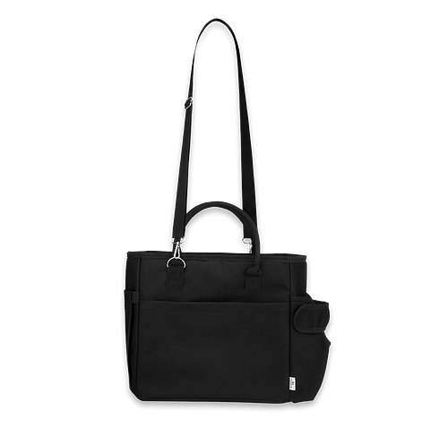 Warren Recycled 16 Can Cooler Tote Bag in BLACK