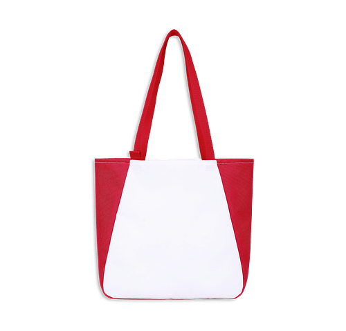 Arlo Recycled Tote Bag in Red