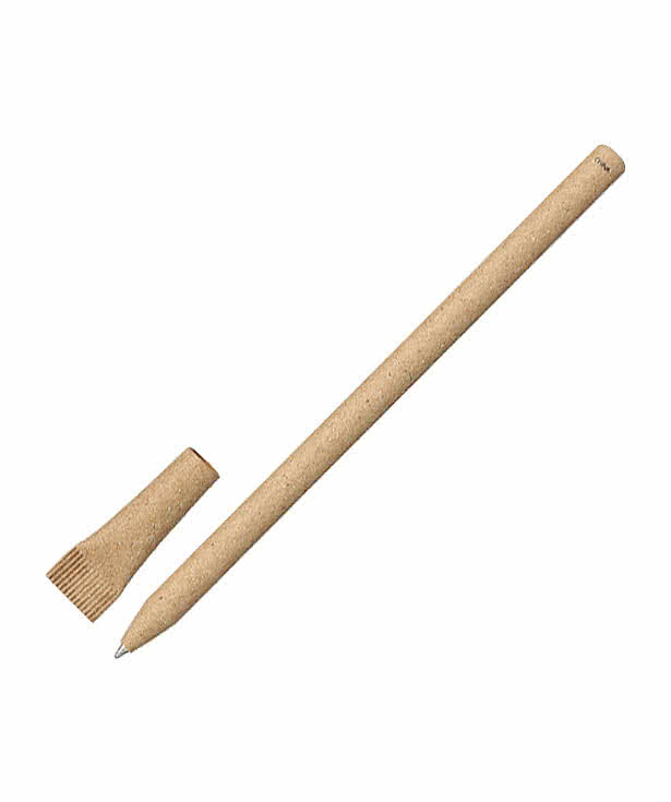 Eco Recycled Paper Gel Pen (black ink)