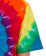 Dyenomite Youth 100% Cotton Rainbow Tie-Dye T-shirt