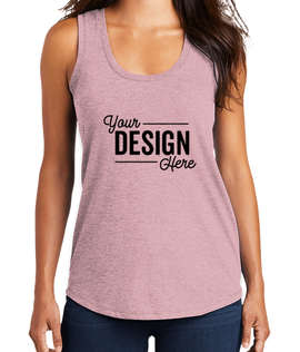 District Women's Tri-Blend Racerback Tank - Color: Heathered Lavender