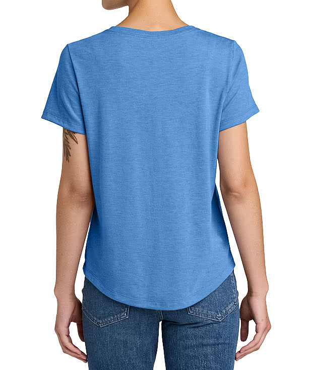 Allmade Women’s Tri-Blend Scoop Neck T-shirt