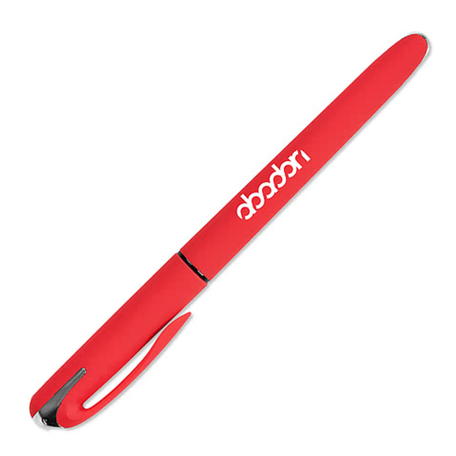 Santa Cruz Velvet Touch Gel Pen (black ink) in Black