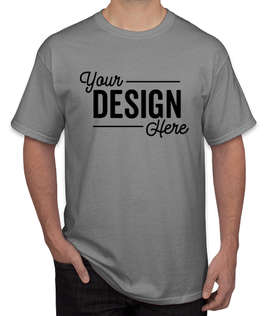 Canada - Gildan 100% Cotton T-shirt - Color: Gravel