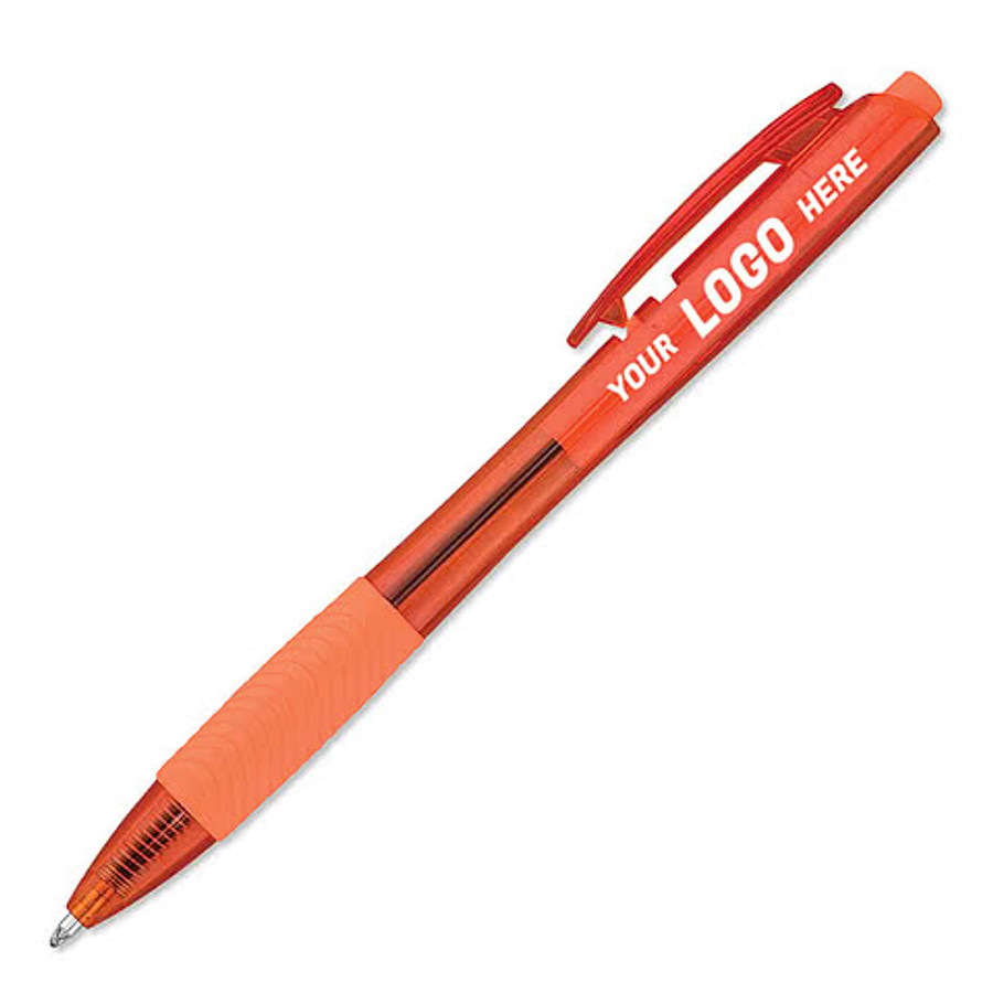 Tryit Bright Ballpoint Pen (blue ink) in Translucent Turquoise