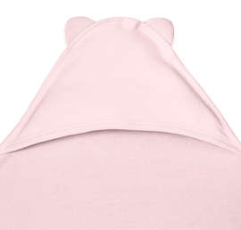 Rabbit Skins Toddler 50/50 Hooded Towel With Ears - Color: Ballerina