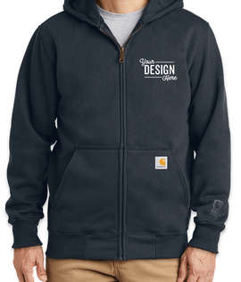 Carhartt Rain Defender Paxton Heavyweight Zip Hoodie - Embroidered