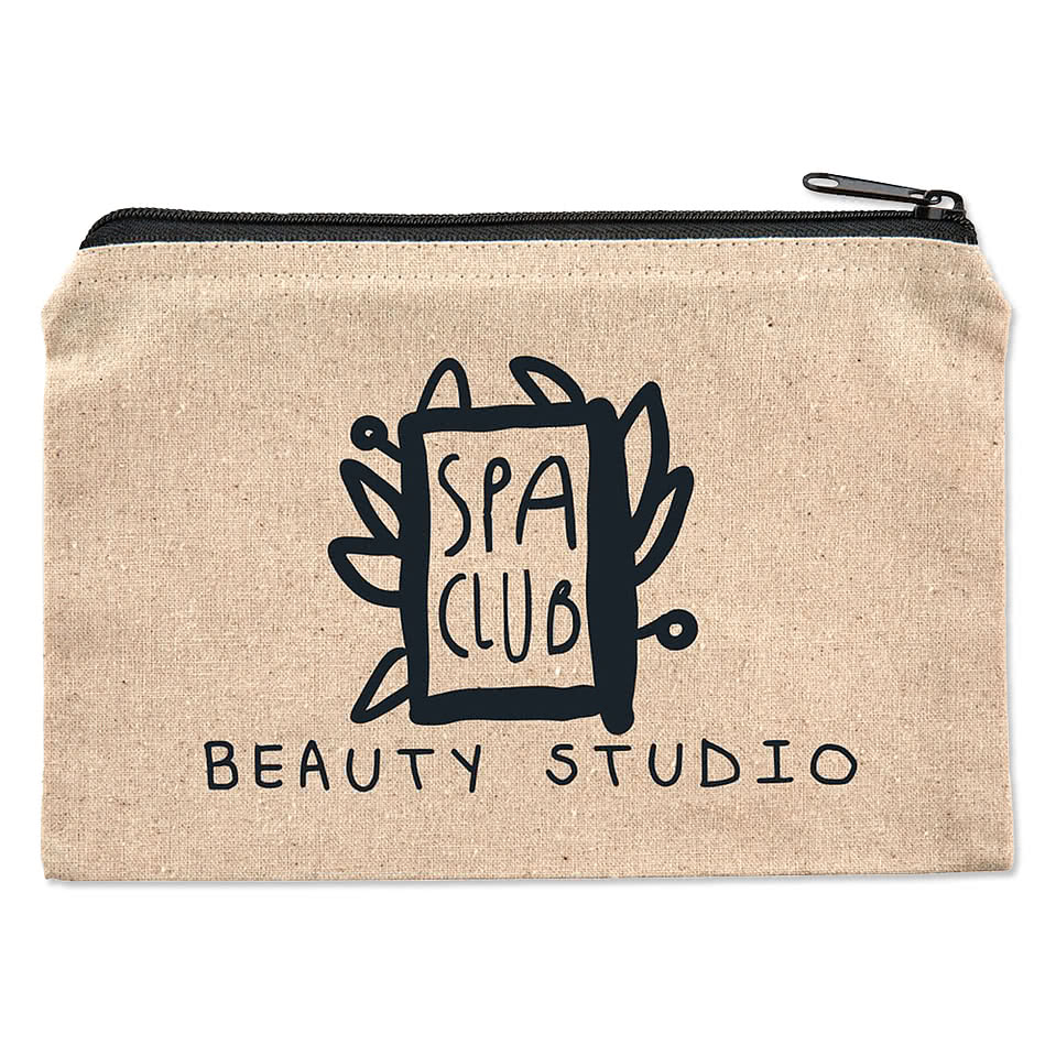 Full Color Cotton Travel Pouch