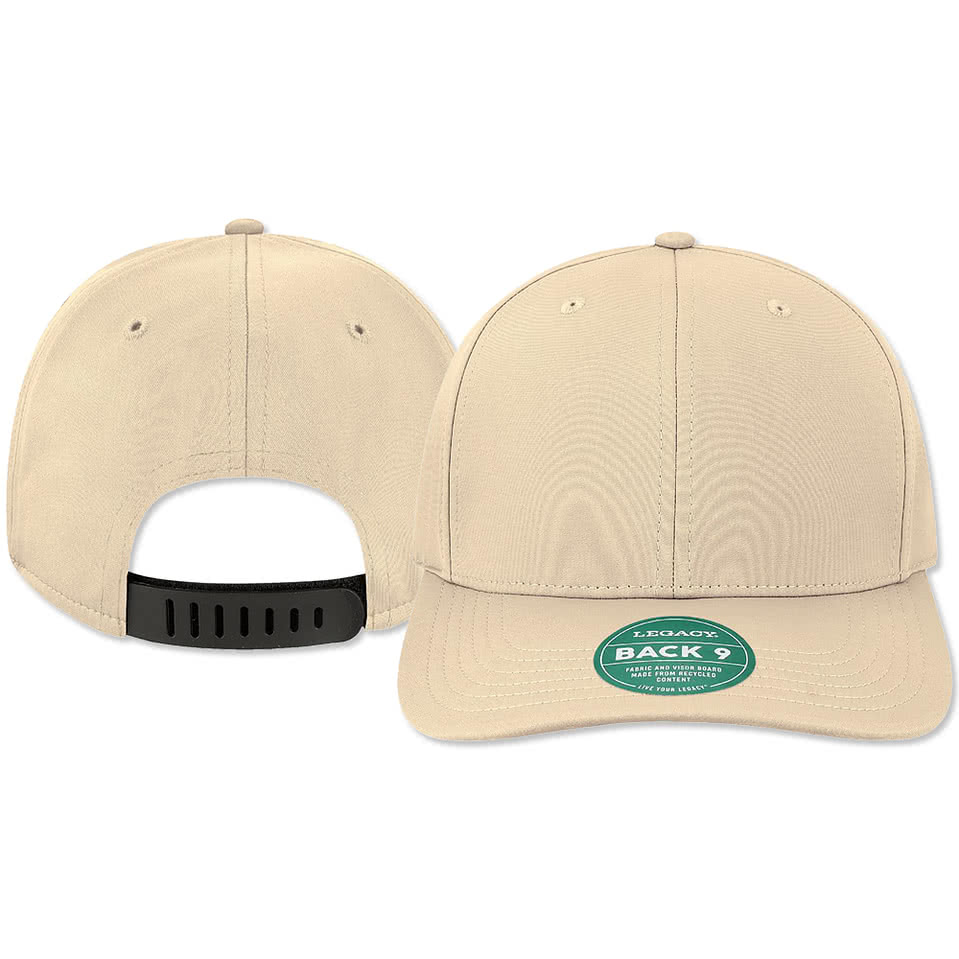 Legacy Back Nine Recycled Snapback Baseball Hat