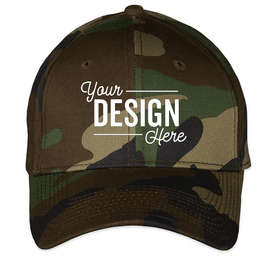 New Era 39THIRTY Stretch Fit Cotton Hat - Color: Camo