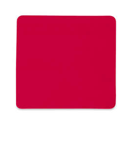Full Color Firm Surface Mouse Pad - Color: Cardinal