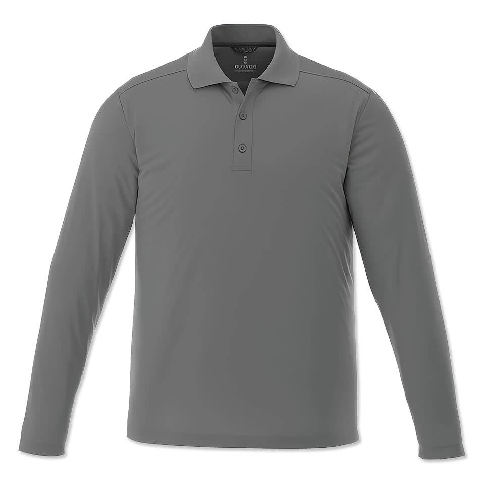 Elevate Mori Long Sleeve Performance Polo