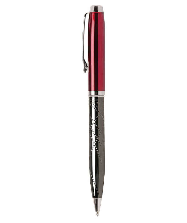 Laser Engraved Guillox 9 Metal Ballpoint Pen (black ink)