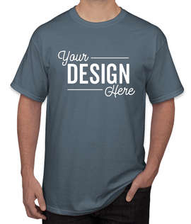 Canada - Gildan Ultra Cotton T-shirt - Color: Indigo Blue