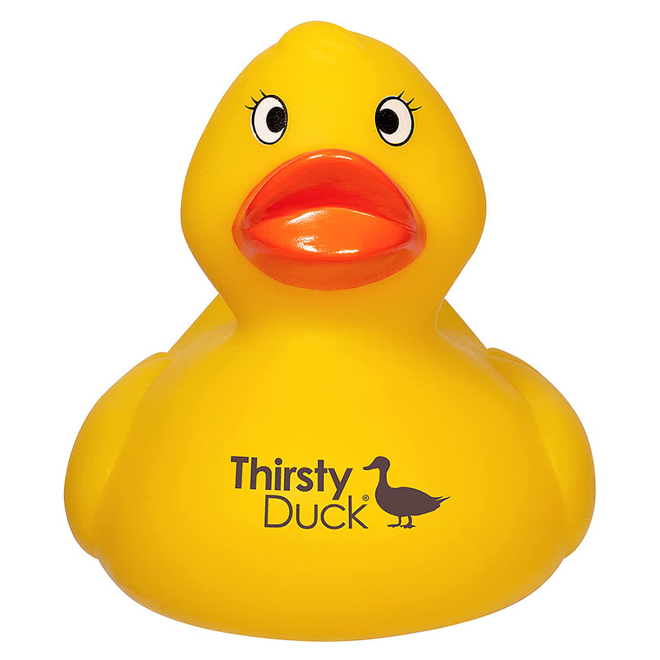 Weighted Racing Rubber Duck