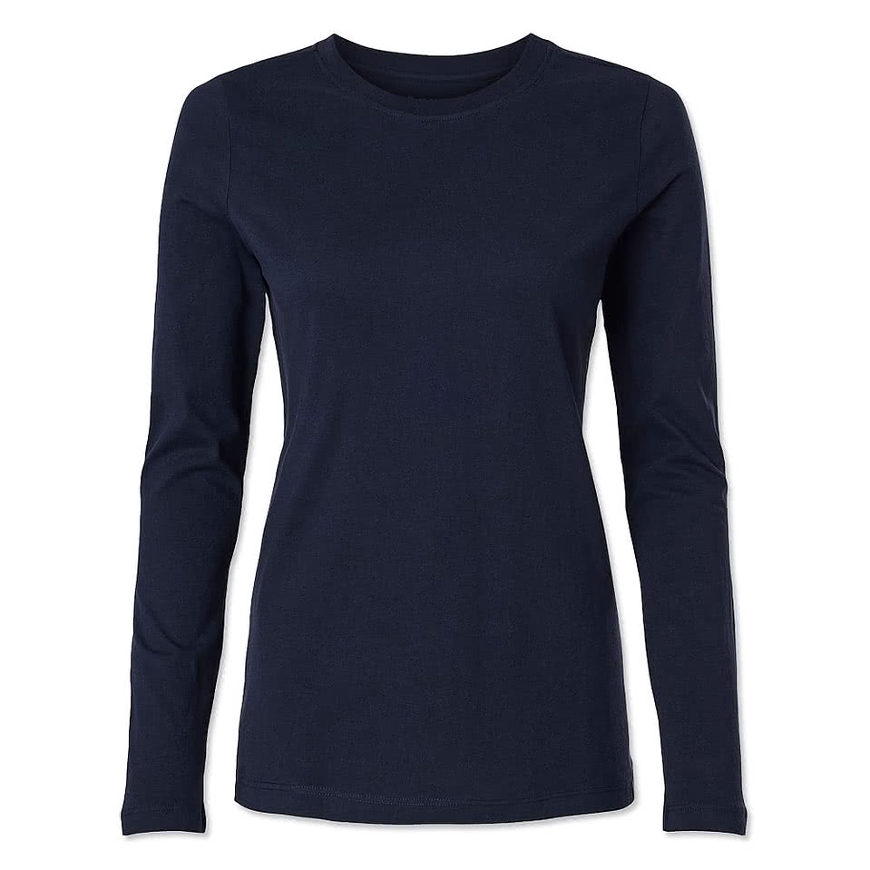 Jaanuu Women's RegenX Cotton Underscrub Long Sleeve T-shirt - Printed