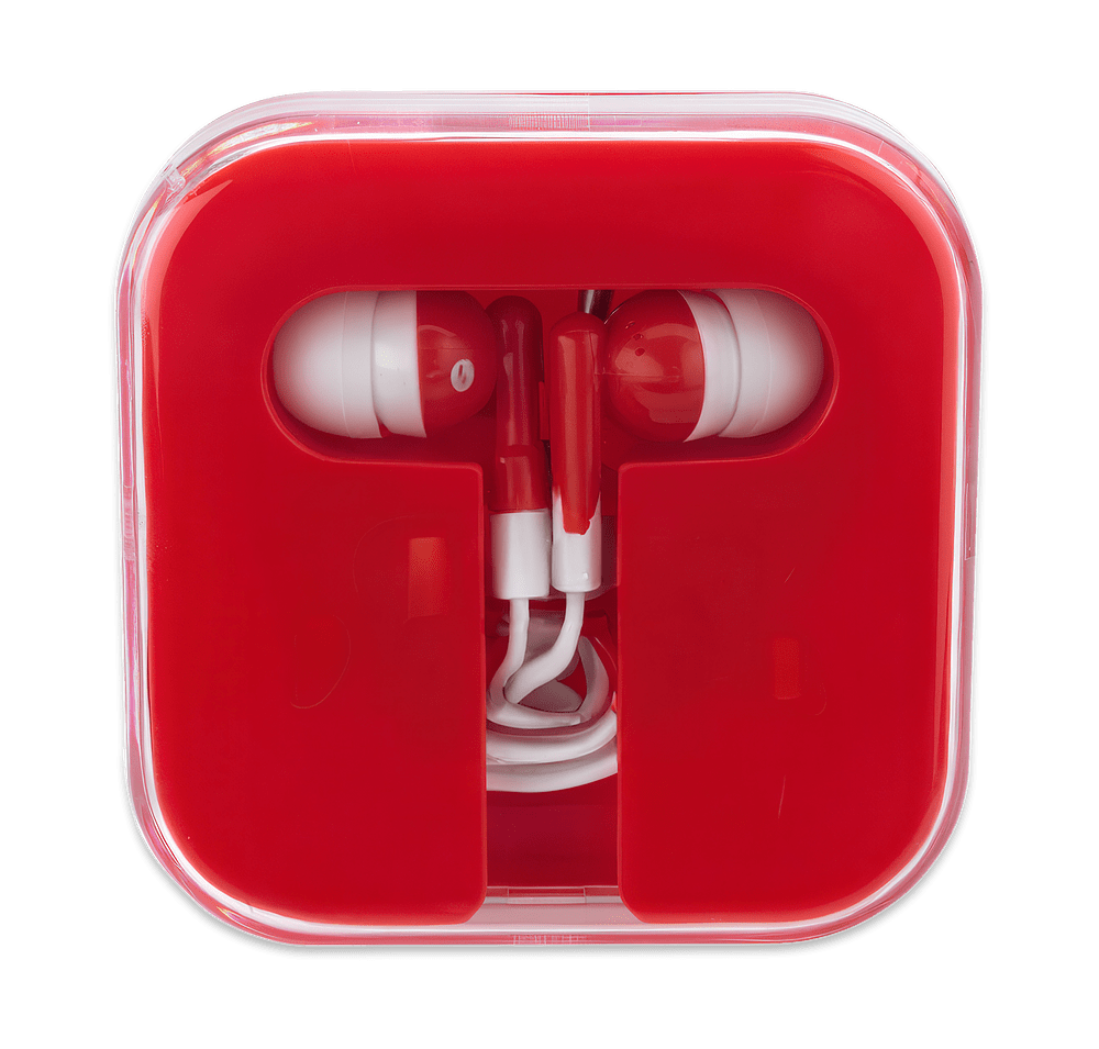 Wired Earbuds in Compact Travel Case-default