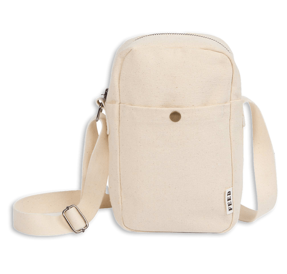 FEED Organic Cotton Crossbody Bag-default