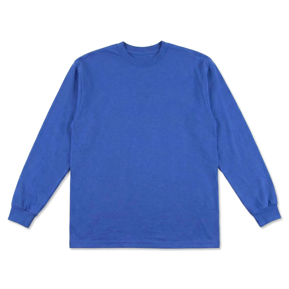 Shaka Wear Max 100% Cotton Heavyweight Crewneck Long Sleeve T-shirt