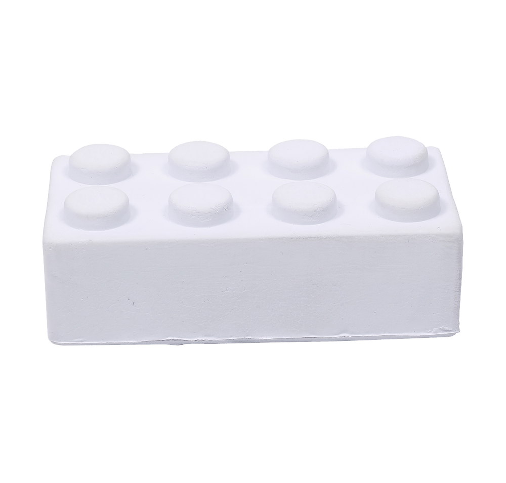 Construction Building Block Shape Stress Ball-default