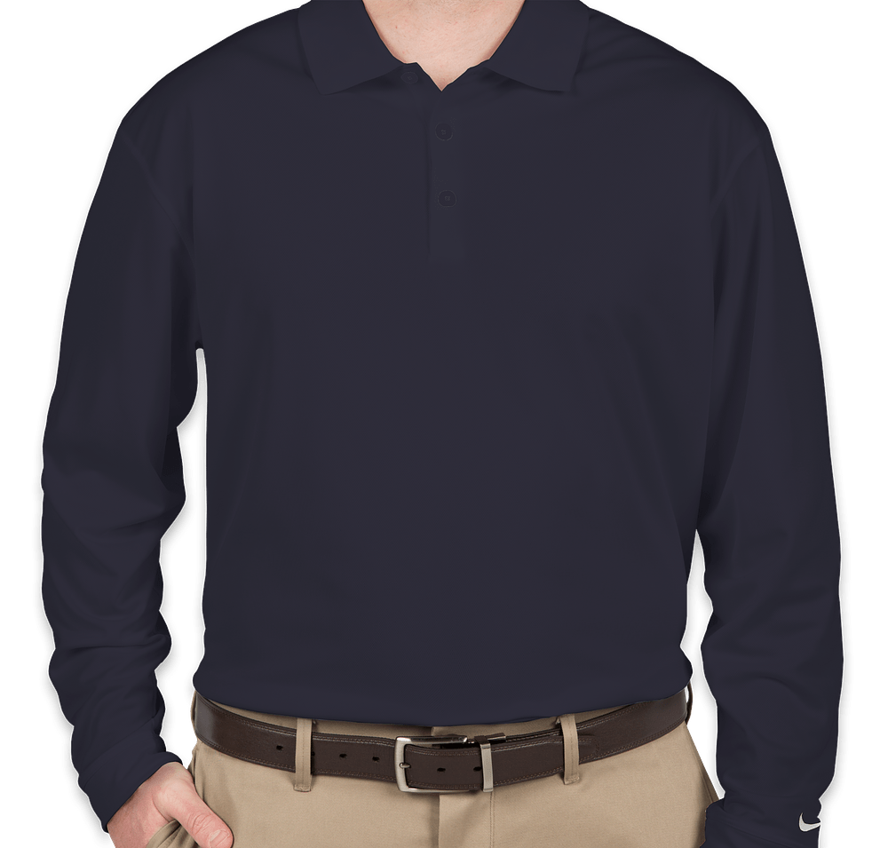 Nike Tall Dri-FIT Tech Long Sleeve Performance Polo-default