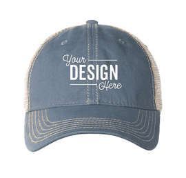 Legacy Old Favorite Trucker Hat - Color: Light Blue / Khaki