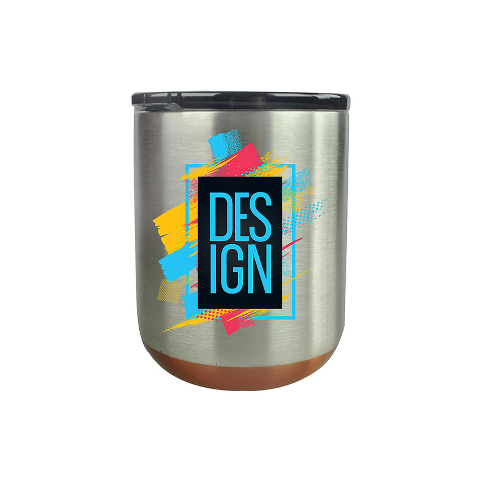 10 oz. Viking Collection Two-Tone Lowball Tumbler