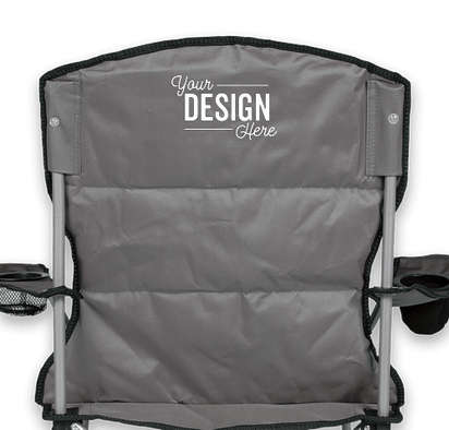 Stripe Comfort Chair - Black / Charcoal
