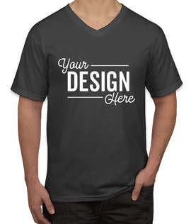 Anvil Jersey V-Neck T-shirt